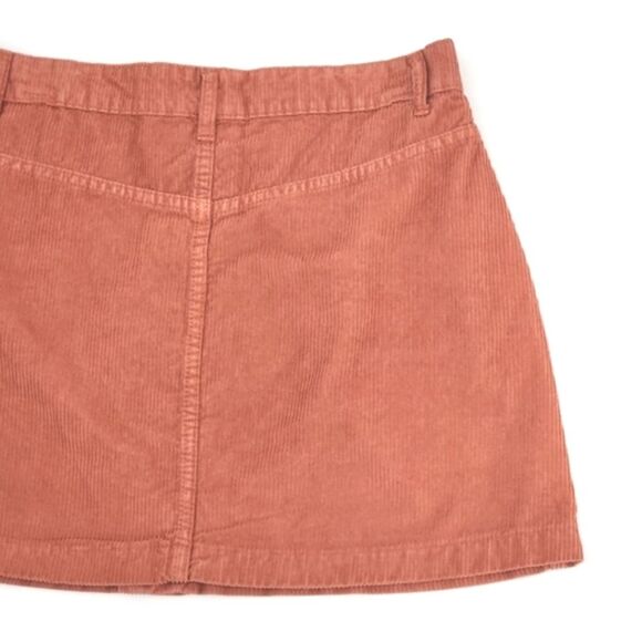 Free People Ray Cord Corduroy Button Down Cotton Mini Skirt Womens Size 10 - Picture 7 of 12